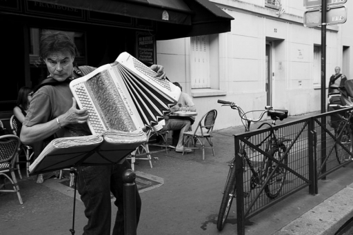 Rues de Paris, scènes de rue